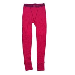 SKIMS Cotton Rib Legging Red S NWT Women’s Lounge Stretch High Waist Soft Fit